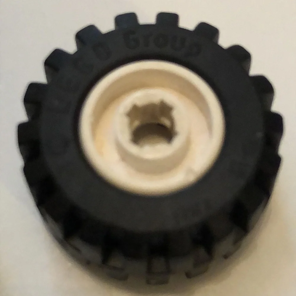Lego Wheels LEGO tires Lego Part 6015 Tires and GRAY 6014 Wheels Rims #6